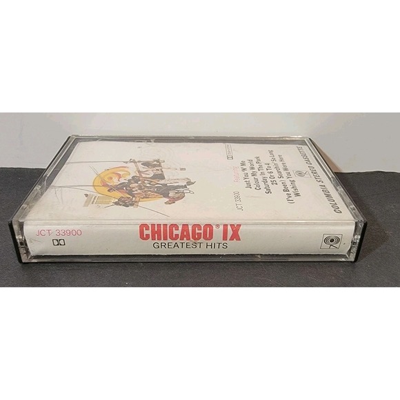Chicago - "IX‎ Greatest Hits"  Cassette Tape 1975 Columbia Records - Picture 4 of 5